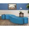 Regency Logan Round Vinyl Ottoman (Set of 2)- Peacock Teal N6262PT2PK - alternate 3